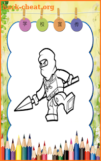 How to color ninjago LEGO screenshot