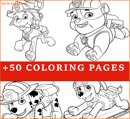 How to color Paw Patrol  Coloring Book screenshot