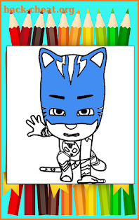 How To Color Pj Masks Coloring Game screenshot