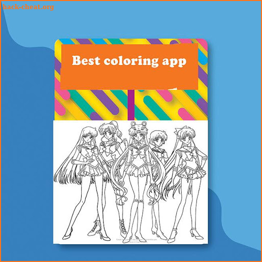 How to Color Sailor Moon Coloring Book screenshot