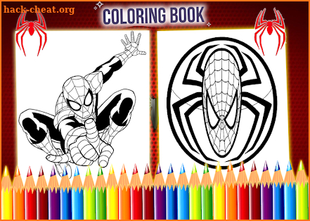 How to color Spider-Man screenshot