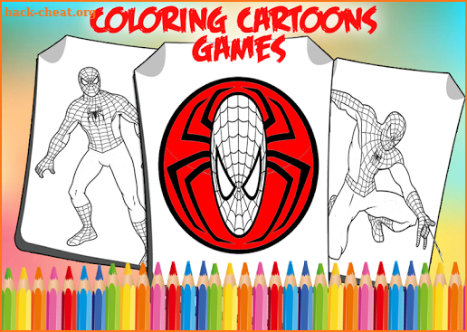 How To Color Spider-Man Coloring game 4 spiderman screenshot