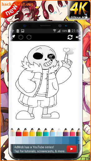 How To Color Undertale screenshot