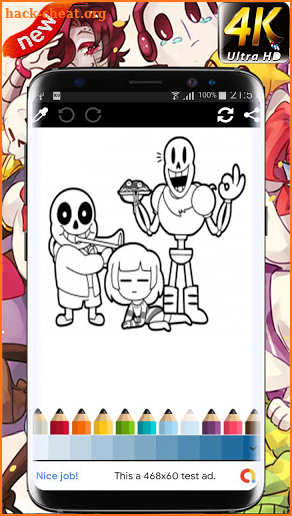 How To Color Undertale screenshot