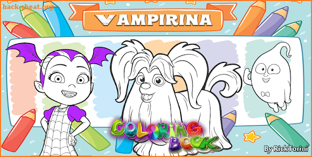 How To Color Vampirina Coloring Book For Adult screenshot