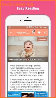 How To Conceive A Boy screenshot
