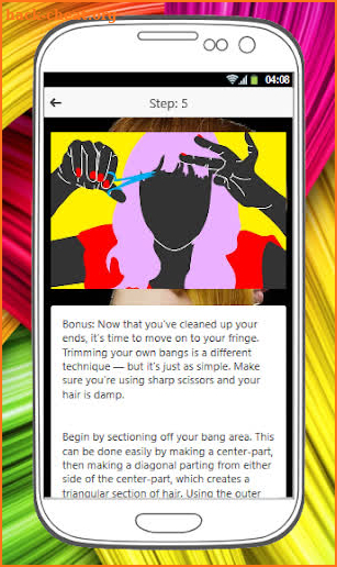 HOW TO CUT YOUR OWN HAIR screenshot