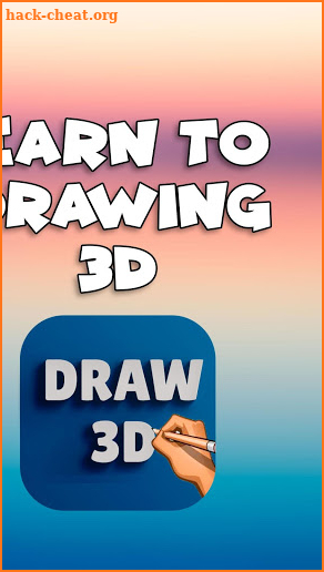 How to draw 3D Drawing step by step easy screenshot