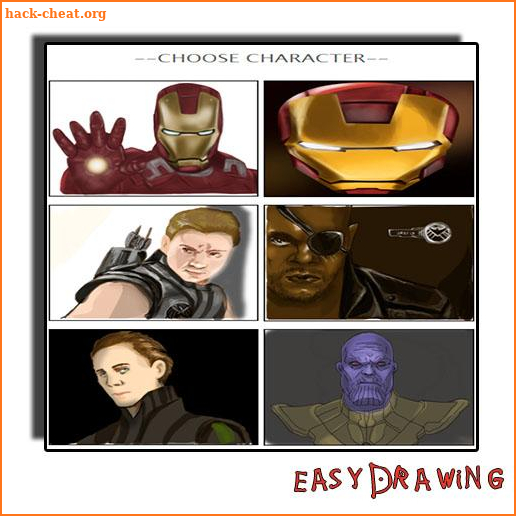 How To Draw Avengers screenshot