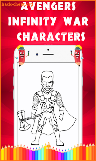 How to Draw Avengers Infinity War Characters screenshot