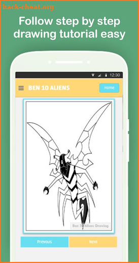 How to Draw Ben10 All Aliens Step by Step Offline screenshot