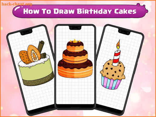 How To Draw Birthday Cakes screenshot