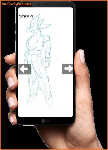 How To Draw Character Anime DBZ screenshot