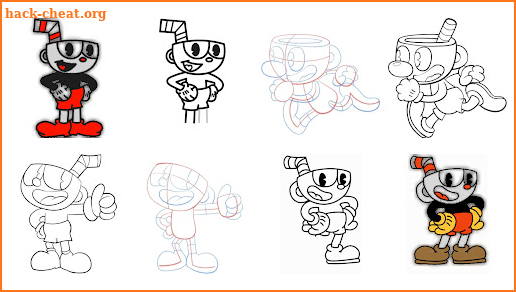 How to Draw Cup Character easy screenshot