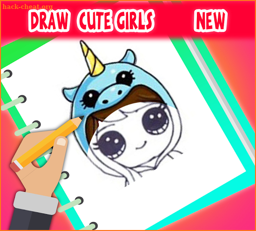 How To Draw Cute Girls Easy screenshot