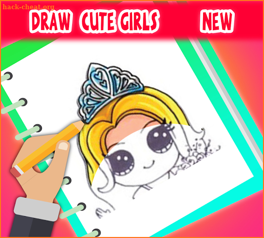 How To Draw Cute Girls Easy screenshot