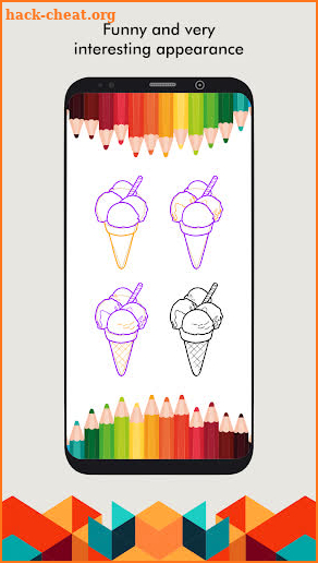 How To Draw Cute Ice Cream screenshot