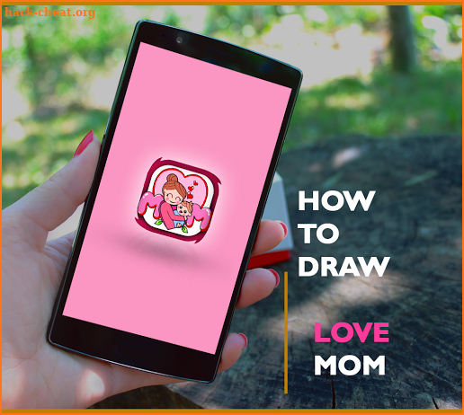 how to draw cute mom ''mother's Day'' screenshot