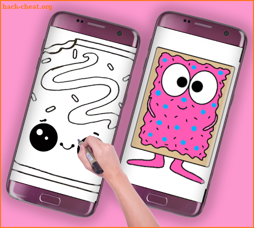 how to draw cute pop tart screenshot