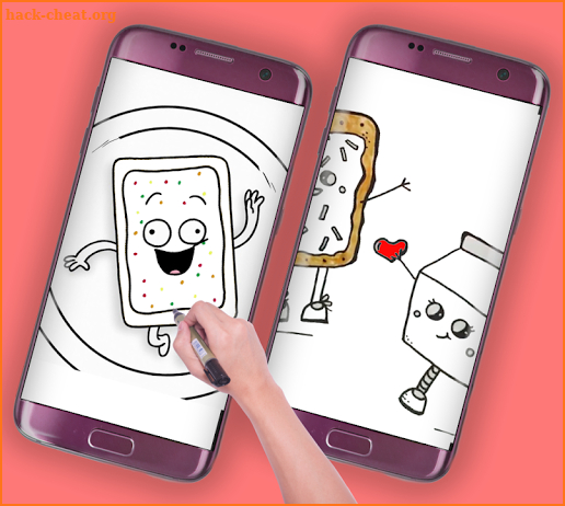 how to draw cute pop tart screenshot