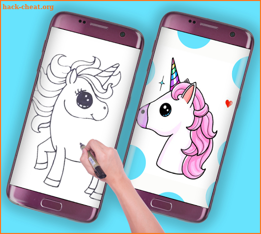 how to draw cute unicorn screenshot