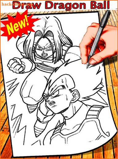 How To Draw DBZ Characters screenshot