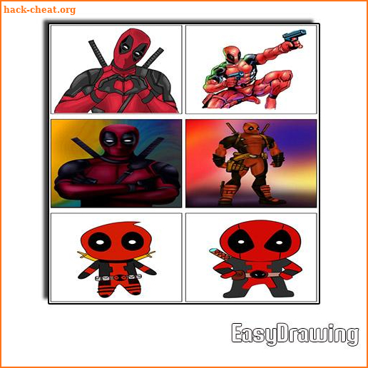 How To Draw Deadpool Easy screenshot