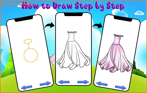 How to Draw Dress - Learn Drawing screenshot