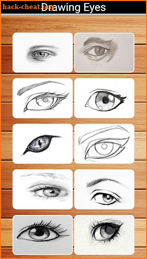 How to Draw Eyes Step by Step screenshot