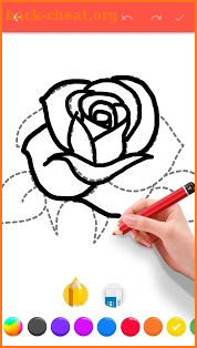 How To Draw Flowers screenshot