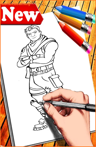 how to draw Fortninte 2018 screenshot