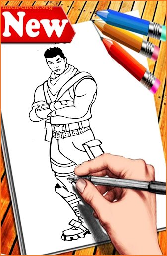 how to draw Fortninte 2018 screenshot