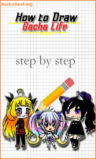 how to draw gacha life screenshot