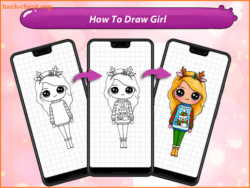 How to draw girl screenshot