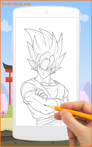 How To Draw Goku Anime screenshot