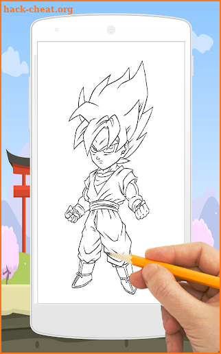 How To Draw Goku Anime - Step by Step screenshot