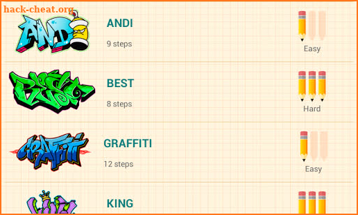 How to Draw Graffitis screenshot