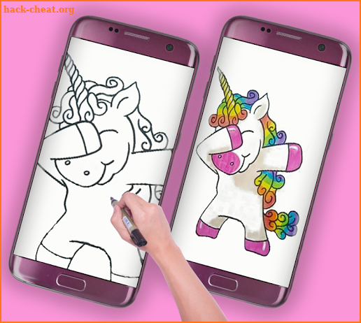 how to draw horse unicorn screenshot