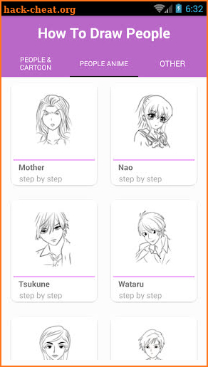 How To Draw People screenshot