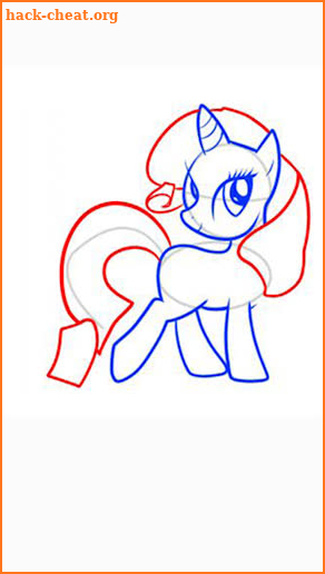 How to draw pony screenshot