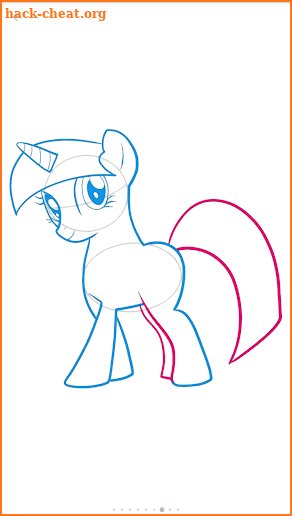 How to draw - pony, little pony screenshot