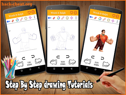 How to Draw Wreck It Ralph Vanellope screenshot