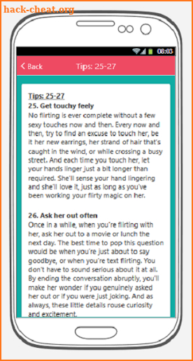HOW TO FLIRT WITH A GIRL screenshot