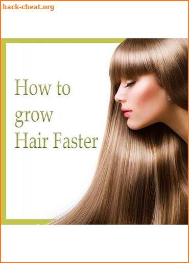 How to grow hair faster screenshot