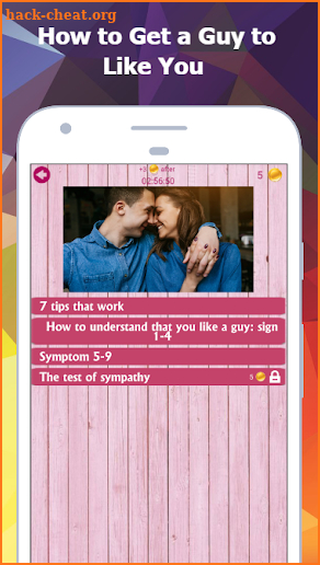 How to like a guy screenshot