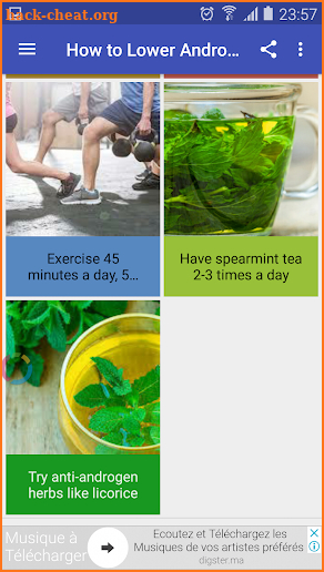 How to Lower Androgen Levels screenshot