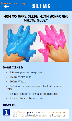 HOW TO MAKE HOMEMADE SLIME? screenshot