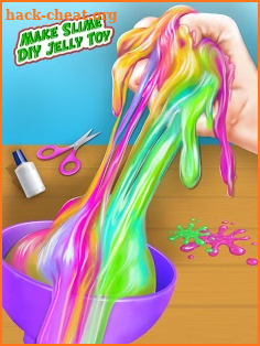 How To Make Slime DIY Jelly Toy Play fun screenshot