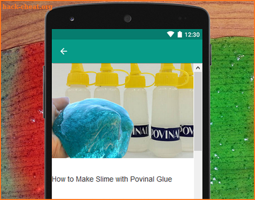 How to Make Slime Without Borax Tutorial screenshot