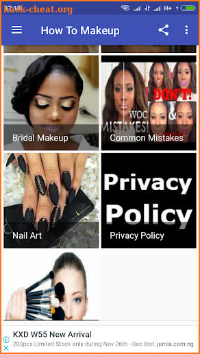 How To Makeup screenshot
